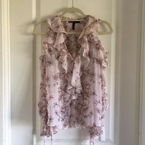 Bcbgmaxazria Laurenne cold shoulder top